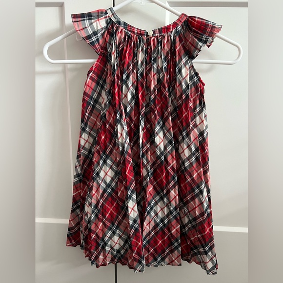 Baby Gap Girls Christmas Plaid Dress - Size 4T - Picture 2 of 3